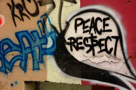 peace and respect